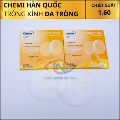 Tròng kính Đa tròng CHEMI A-ONE 1.60