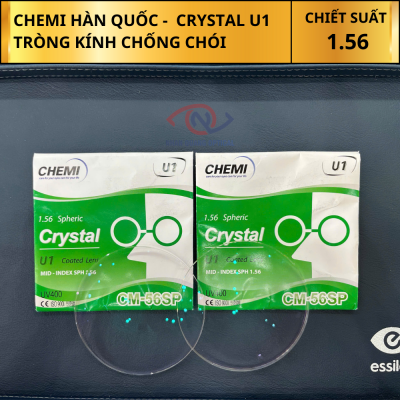 Tròng kính Chemi Crystal U1 1.56